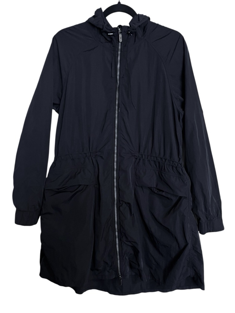 Lululemon Lululemon Pack & Glyde Jacket Solid Black Packable Full Zip size 8 - Picture 8 of 15